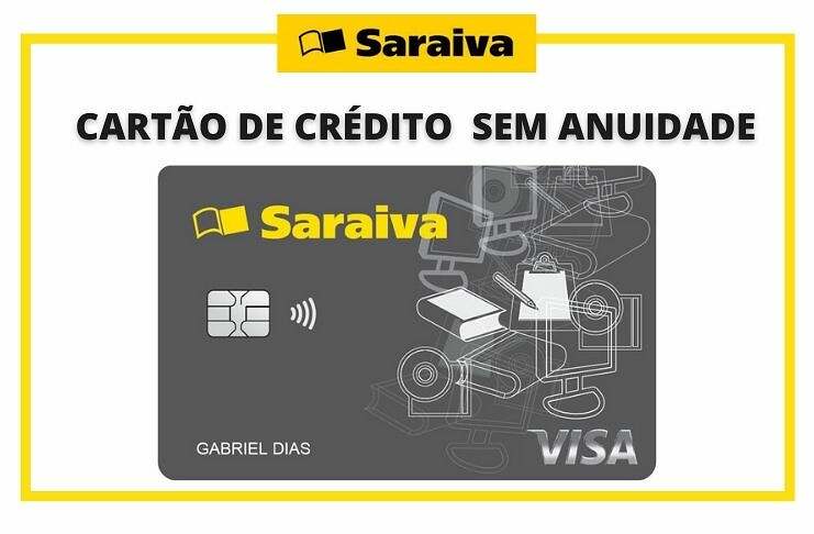 Cartão de Crédito Saraiva sem anuidade