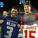 Patrick Mahomes and Russell Wilson